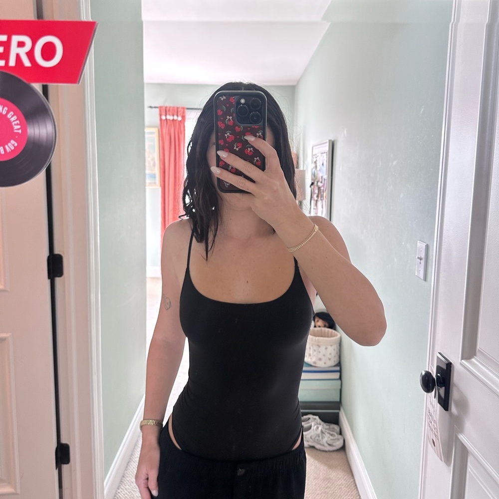 Aerie Black Women's Bodysuit - Picture 3 of 4